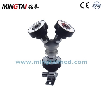 Y type gas source converter