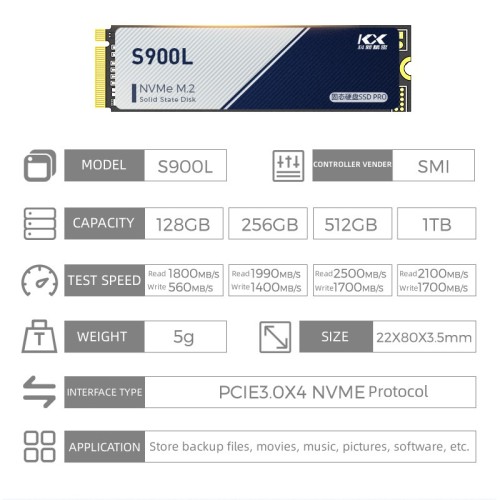 1TB High Speed solid state drive for computer