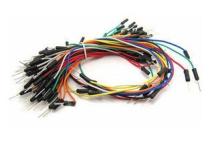 Arduino Breadboard Jumper Wires Male To Male , Flexible Bre