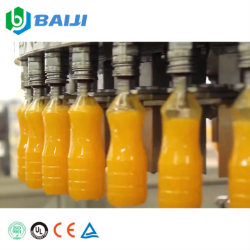 Machine de remplissage à chaud pour bouteilles plastiques - Chaine de production jus de fruits