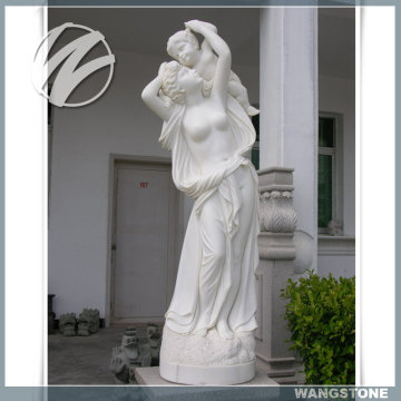 Modern abstract stone sculpture