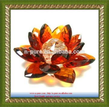 Nice Crystal Lotus, exquisite clear K9 Crystal Lotus