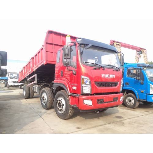 CAMION BENNE 10 ROUES 6X2 ROUGE POUR GROS