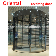 light frame revolving door with engineer guide