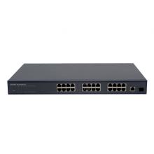 16 deportes Pasivo Poe Switch con puerto de enlace ascendente