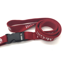 5/8'' Silk Screen Printed Tube Polyester Lanyards