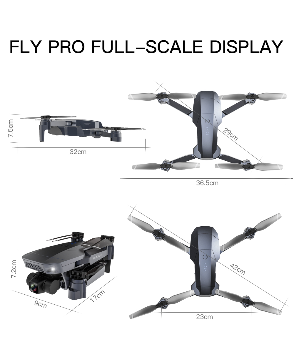 Professional GPS Drone with Camera Wide Angle 5G Wif GPS Quadcopter SG907 Pro Drone