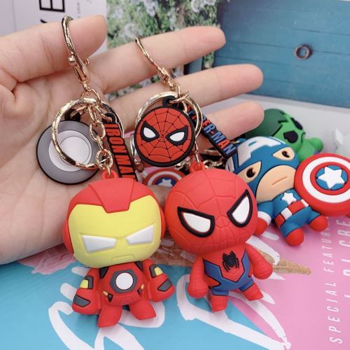 Porte-clés PVC Super Heros Marvel