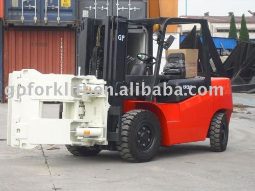 Forklift Truck with attachment