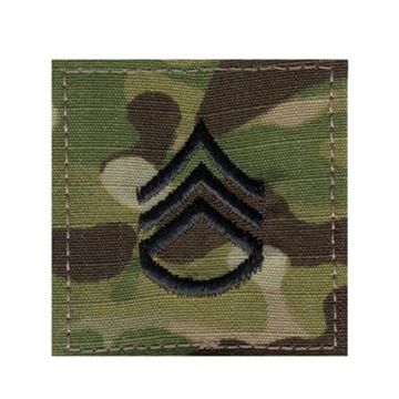 Military Rank Insignia Hook Patches