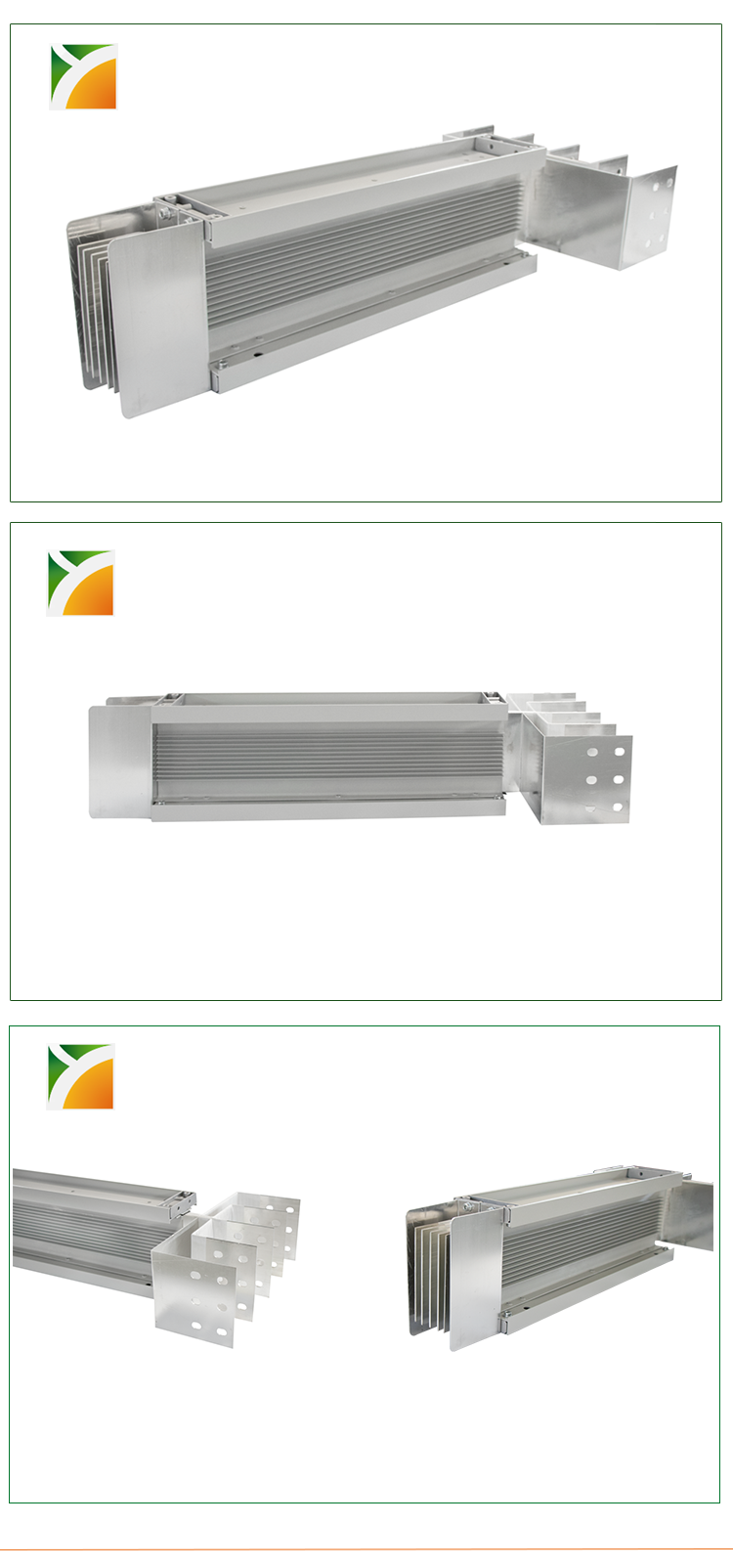 CCX 500A intensive aluminum electrical busduct