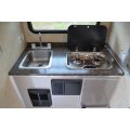 SS 304 Single Bowl Pressing Waschbecken für Küche