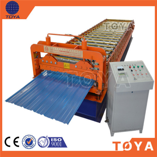 Automatic steel roof construction structures	/TOYA tile machine