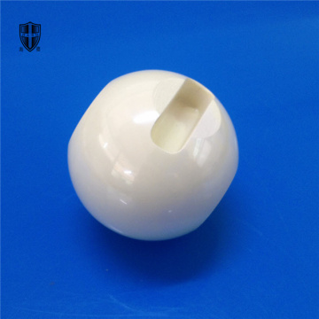 fluid pressure zirconia ceramic ball body valve