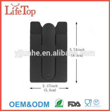 Cell Phone Accessory Silicone Mobile Device Pocket Card Holder