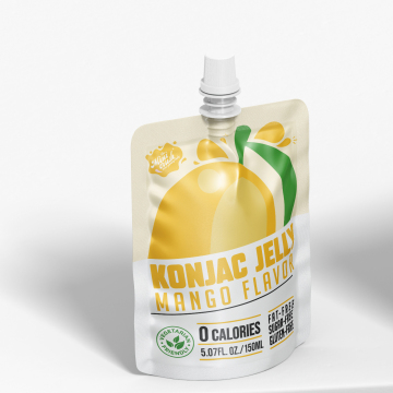 Apple Flavored Diet Low Calorie Konjac Fruit Drinkable Jelly