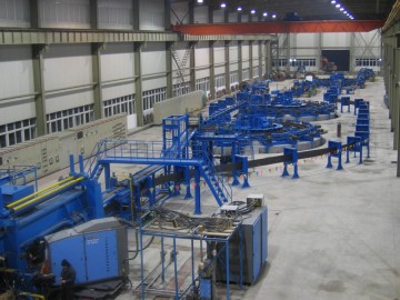 Welded H-Beam Line