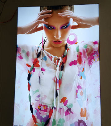 Fabric Printing for Light Box with Silicon Edge