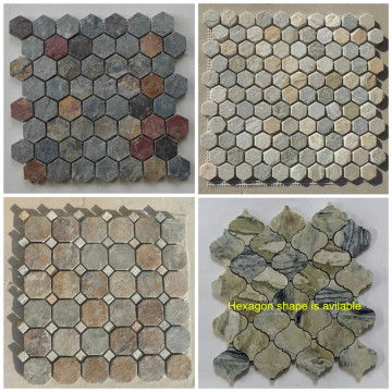 Hexagon Mosaic Tile,hexagon floor tile