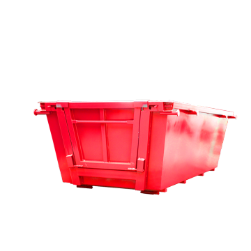 Customized Heavy Duty Galvanized Steel Metal Scrap Bins for Recycling