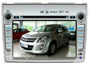 car GPS navigation with HD TFT LCD DVD player for MAZDA 9