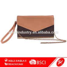 New Fashion Two Tones Clutch Bag