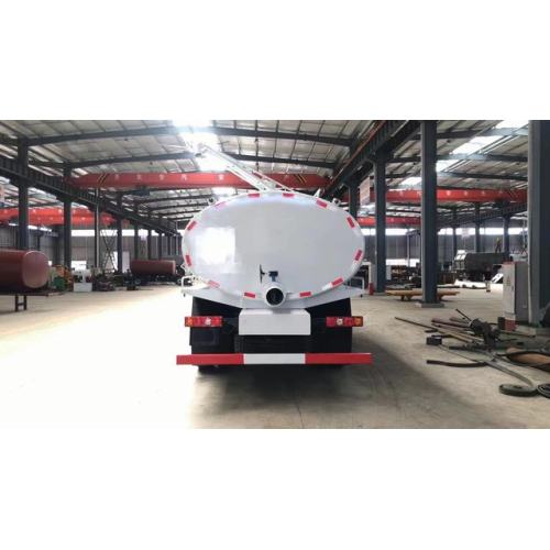 Shaanxi steam single bridge 16 cbm suction truck