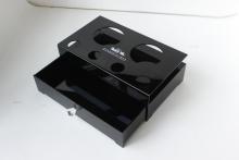 Acrylic colored drawer storage box for home use