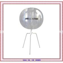 2013 Acrylic Shade and Iron Painting white Desk Lamp