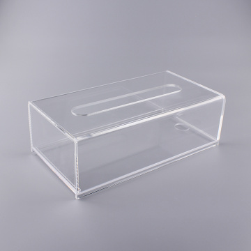 Hochwertiger klarer Acrylschnitt-Schreibtisch-Organizer