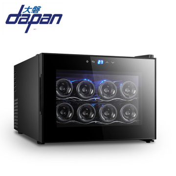 8 Bottles Under Counter Embedded Wine Cooler Furniture