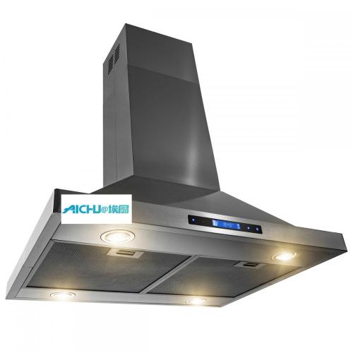 36 Inch ConvertibleIsland Mount Painted Range Hood