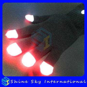 Good Quality Unique Changing Lights Led Glowing Gloves