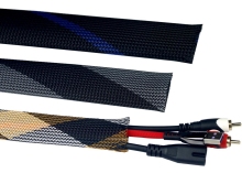 split braided wire loom pet expanded braided sleeve