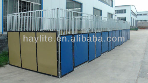 HDPE board hot dip galvanized horse stable