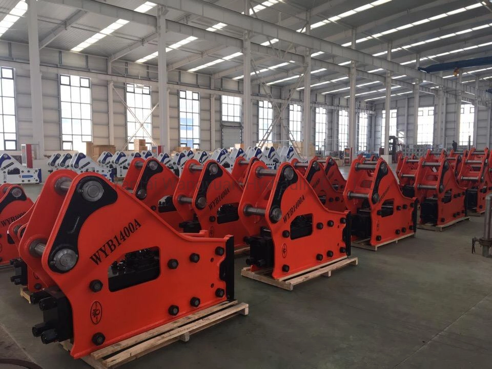 0.5tons-80tons Side Type Excavator Hydraulic Breaker Hammer Hydraulic Breaker