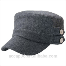 100% cotton distress washed military cap