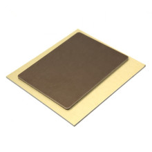4mm pvdf brushed copper acp