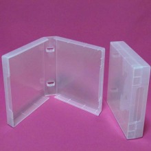 Clear plastic storage case