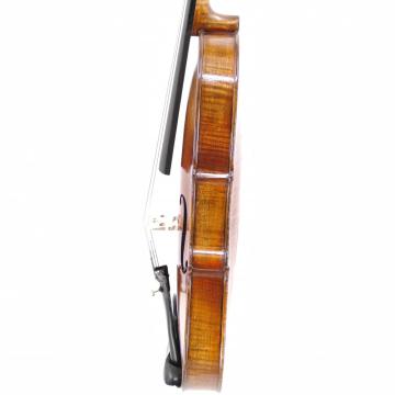 Violino in legno massello di alta qualità, abete rosso fiammato, acero