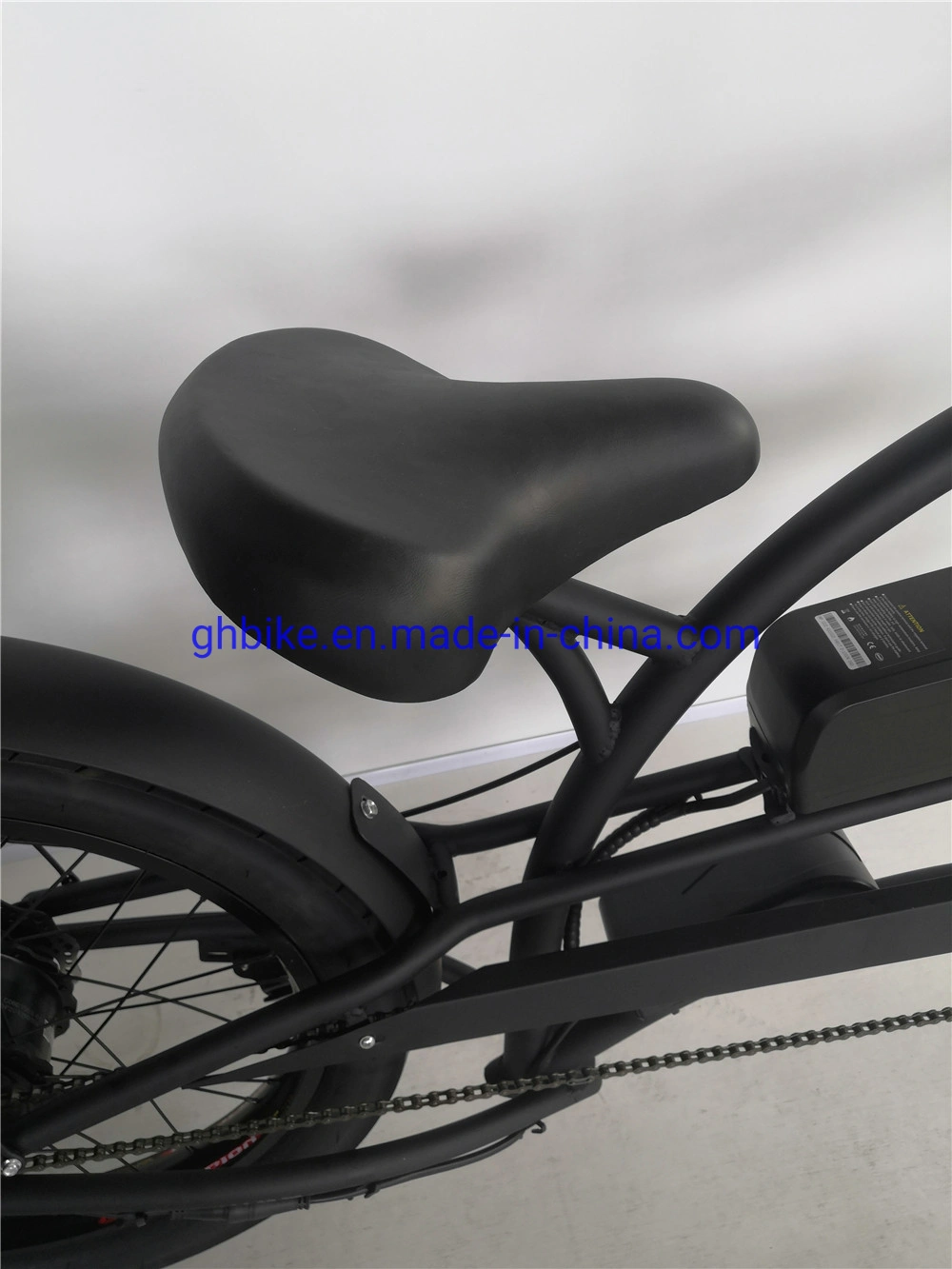 750W Beach Vintage Cruiser Retro Style Fat Tire E Bike