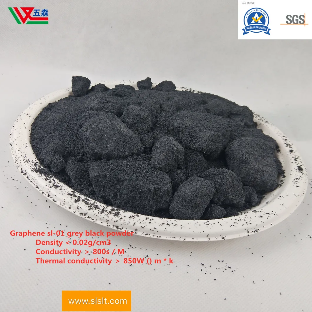 Graphene Wholesale Graphene Gray Black Powder Conductive Heat Conduction Graphene High Temperature Resistance