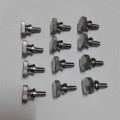 Customized Flat Head Knurled Thumb Screw