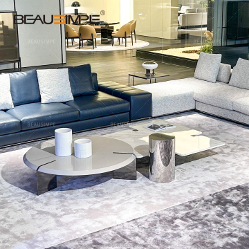 White Gloss Marble Table