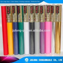 New design cutting color vinyl 0.61 clear sticker film pvc with great price