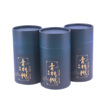 Customized paper tube tea box packaging gift box