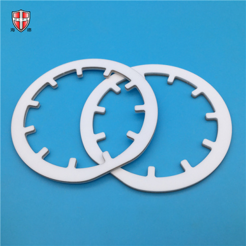 industrial aluminum oxide ceramic custom laser gear ring