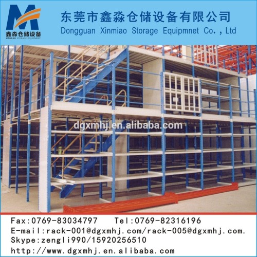 Steel Structure Mezzanine Floor Platform System for Industrial Warehouse Storage