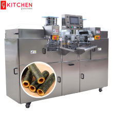 Full Automatic Seaweed Wafer Egg Rolls Stick Maker Machine