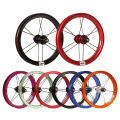 Blue 6061 alloy rim 12H 12inch wheel set